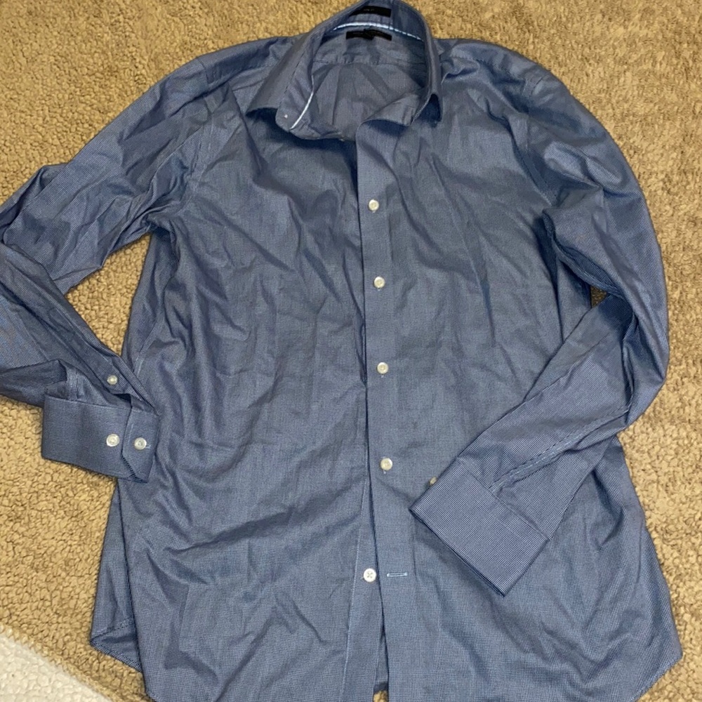 Banana Republic Button Down Shirt Large Slim Fit